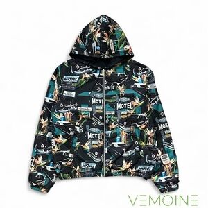 Givenchy Reversible Motel Black Windbreaker Jacket
